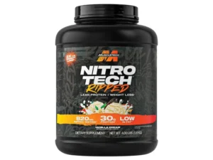 MuscleTech Nitro-Tech Ripped 4lbs Protein Powder