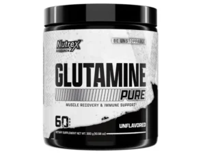 Nutrex Glutamine Pure | Muscle Recovery & Immunity Booster | 60 Servings
