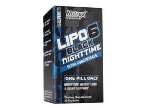 Nutrex Lipo 6 Black Nighttime 30 Capsules