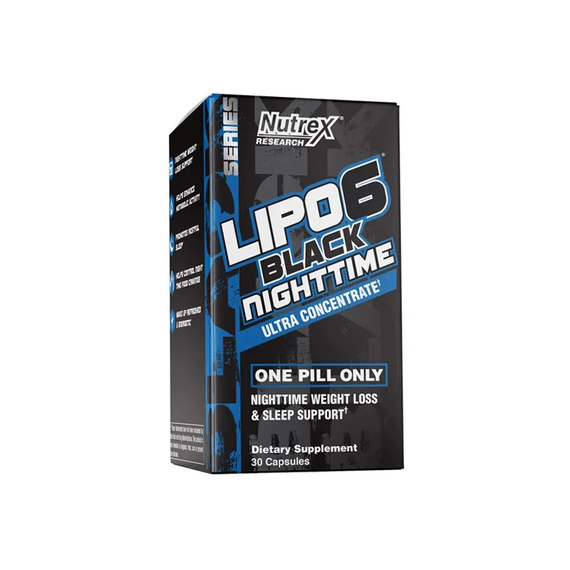 Nutrex Lipo 6 Black Nighttime 30 Capsules